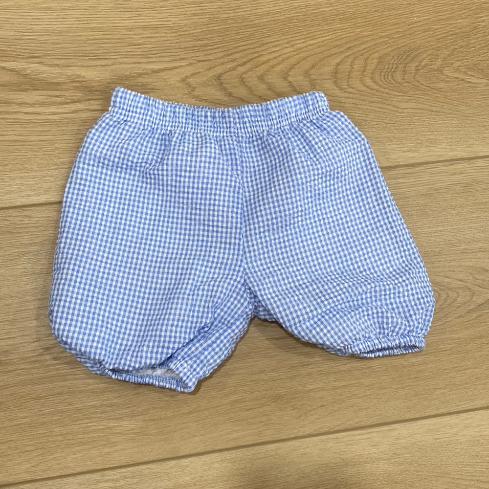 Stitchy Fish Sear Sucker Shorts